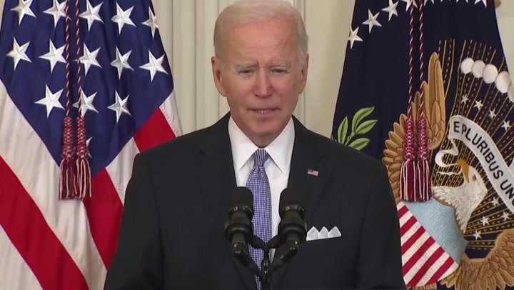Texas shooting: Biden says he is ‘sick and tired’ as he calls for new gun laws