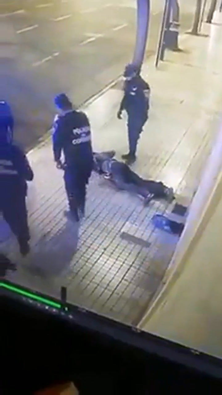 Violento accionar de la Policía de Córdoba