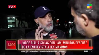 Jorge Rial contó detalles de la nota con Jey Mammón