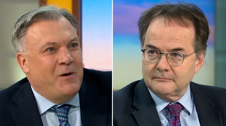 Ed Balls clashes with journalist over 'patronising' comment about marriage to Yvette Cooper