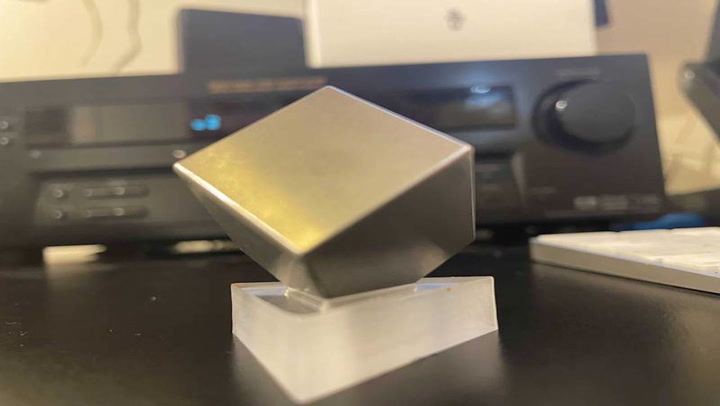 Internet Sensation ‘Tungsten Cube’ NFT Now Available Via Auction on OpenSea