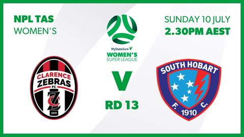 Clarence Zebras FC - Tas Women's v South Hobart FC - TAS Women's
