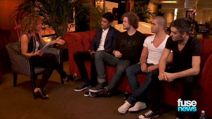 The Wanted Interview: Fuse News