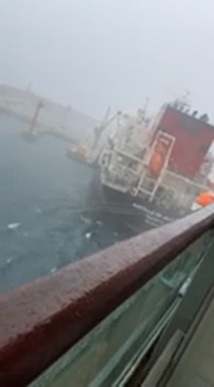 p&o cruise ship crashes on mallorca