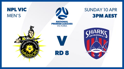10 April - NPL VIC Men's - Round 8 - Heidelberg United FC v Port Melbourne Sarks FC