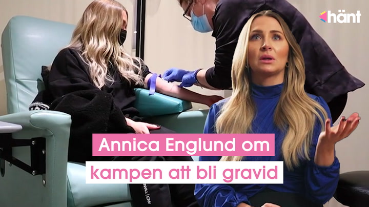 Influencern Annica Englund om kampen att bli gravid