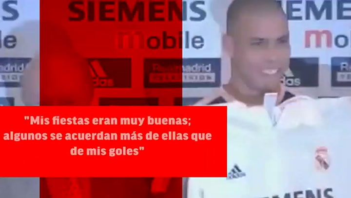 Las confesiones de Ronaldo: las fiestas, las convulsiones, pañales para entrenarse - Fuente: Youtube