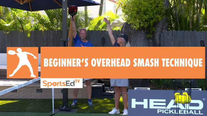 Pickleball Lesson: Overhead Smash Technique For Beginners