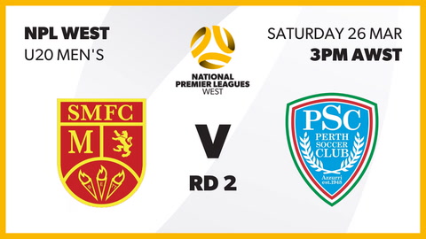 26 March - NPLM WA U20 - Sterling Macedonia FC v Perth SC