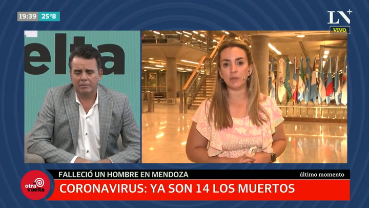Coronavirus en Argentina: 15 muertos, confirman al hombre que volvió de Miami