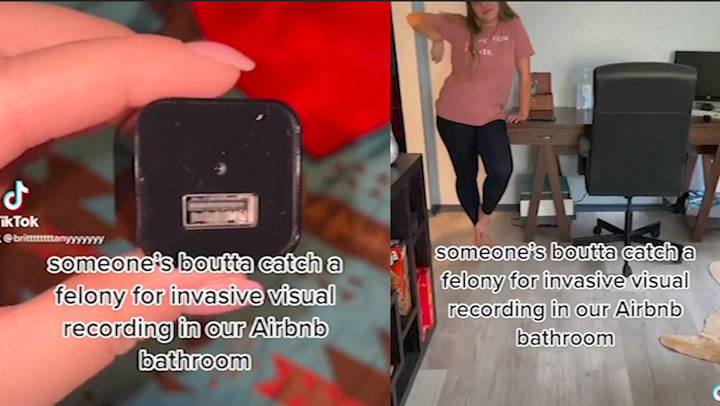 Woman Horrified After Discovering Hidden Camera In Airbnb Bathroom Mirror Online
