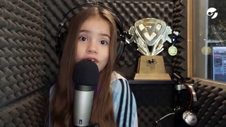 "Yo te voy a alentar", la canción que una nena de 7 años le dedicó a Messi