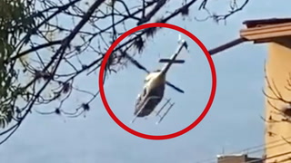 Video: Går alvorlig galt under landing 