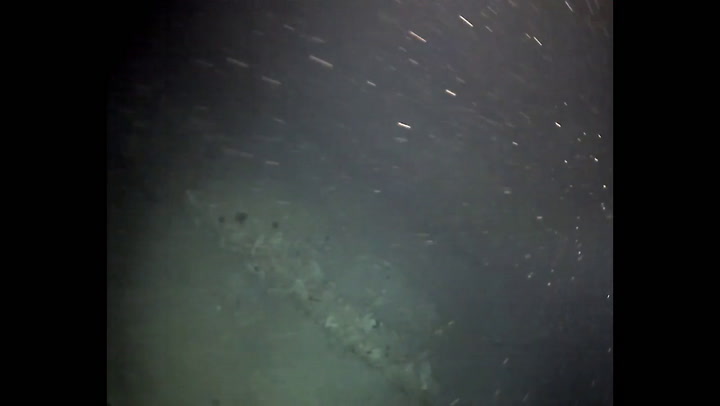 La Armada reveló imágenes de la búsqueda a más de 800 metros de profundidad