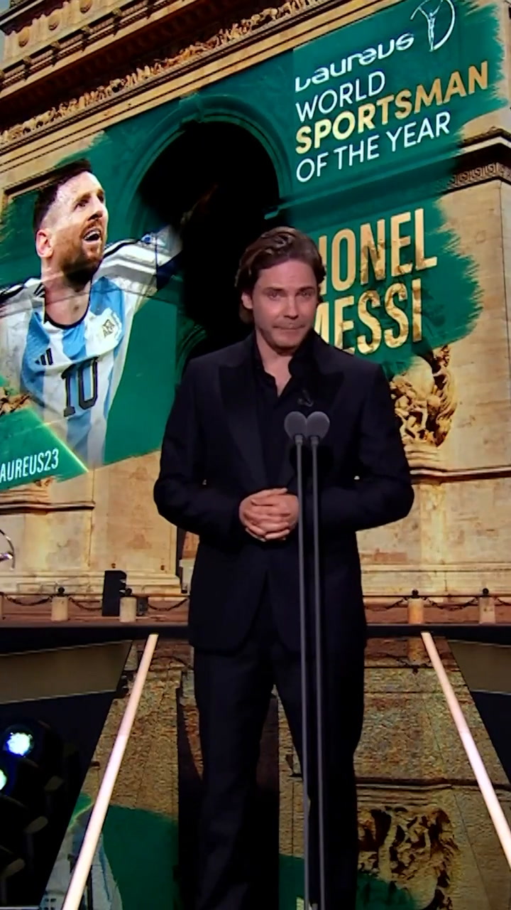El discurso de Messi tras recibir el premio