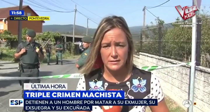 Triple femicidio en España - Fuente: Antena 3