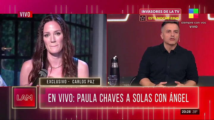 Paula Chaves se sinceró sobre su relación con Zaira Nara