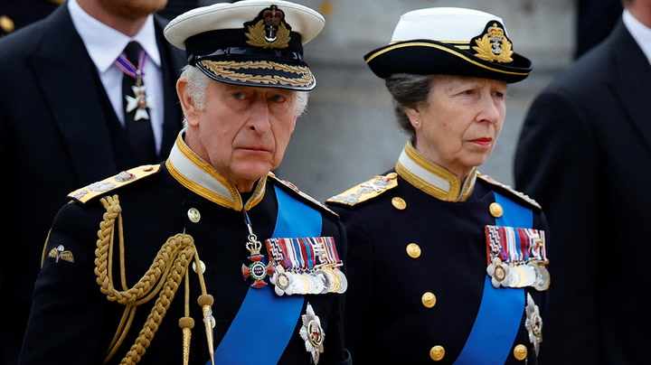 King Charles III arrives at Westminster Abbey ahead of Queen's funeral