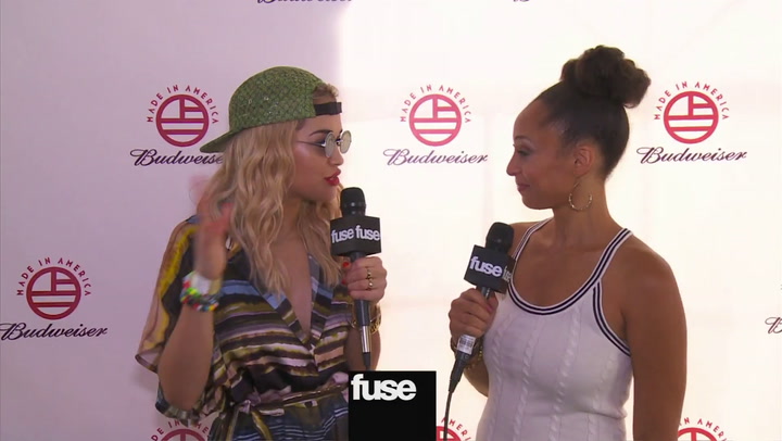Festivals:Made in America Rita Ora on Meeting Jay-Z