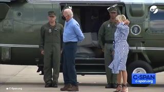 Joe Biden y un insólito episodio en el aeropuerto