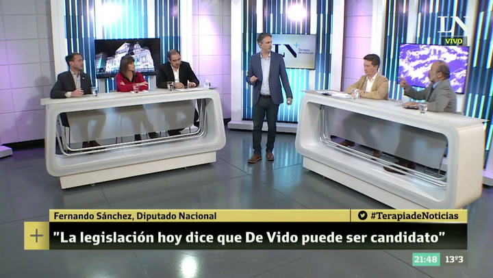 El diputado Eduardo Amadeo: 'No nos estamos disfrazando ahora de anti De Vidistas'