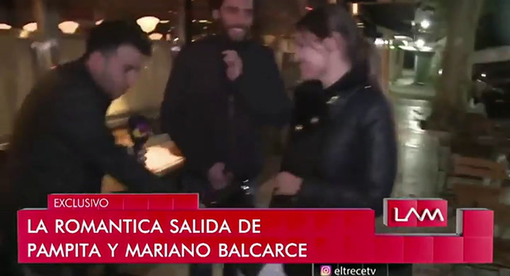 Mariano Balcarce, sobre Pampita: 'Estoy muy enamorado' - Fuente: Canal 13