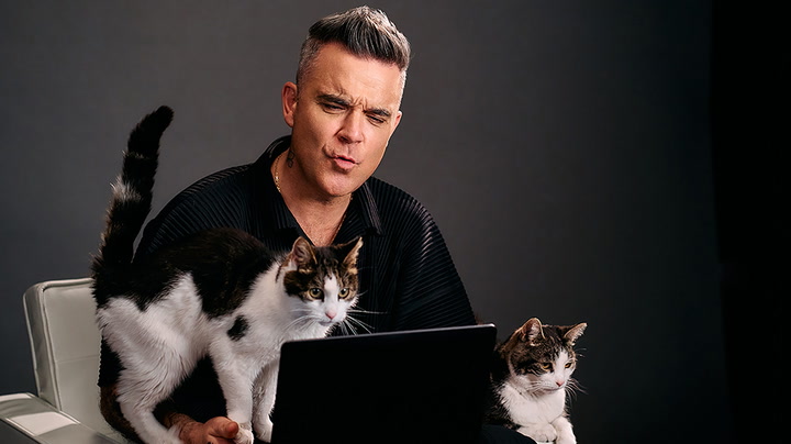 Robbie Williams stars as voice of Felix the cat in new Purina advert