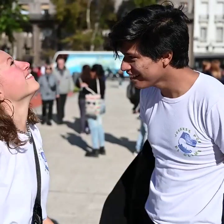 Bruno cuenta qué significa ser parte del movimiento de Jóvenes por el Clima - A. I. Argentina