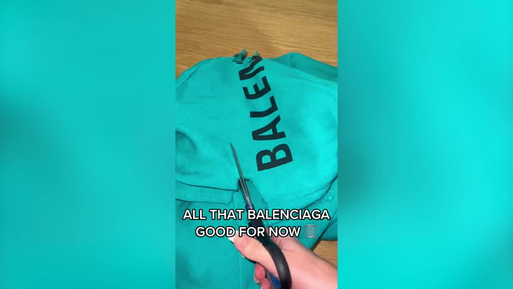 Balenciaga fan destroys ?2,300 worth of clothes over teddy bear ad