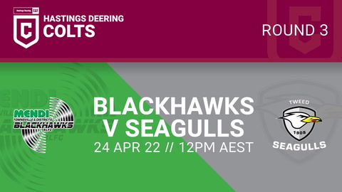 Townsville Blackhawks U21 - HDC v Tweed Seagulls U20 - HDC