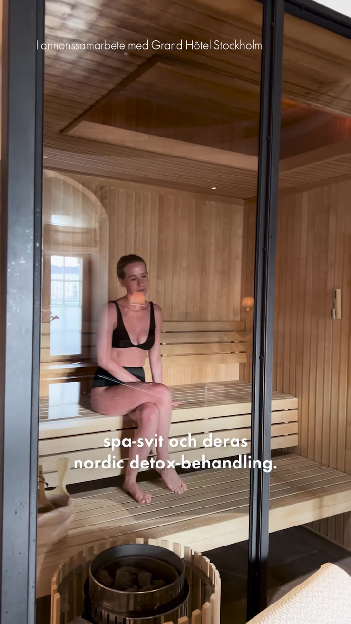 Veronica testar spasviten på Grand Hôtel Stockholm
