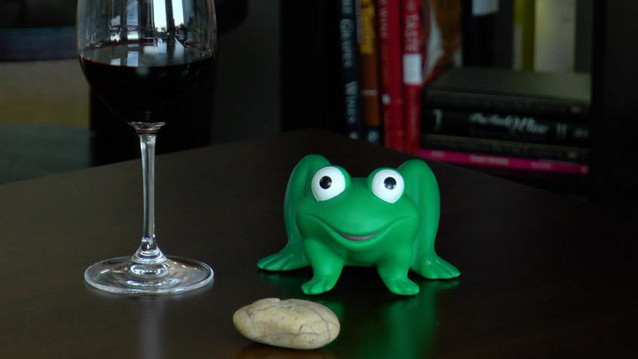 Frog Prince and the Pudding Stone of Châteauneuf-du-Pape