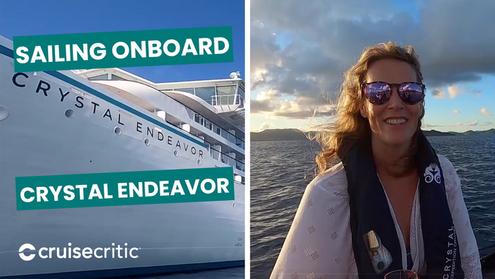 Onboard Crystal Cruises' Crystal Endeavor in the Caribbean