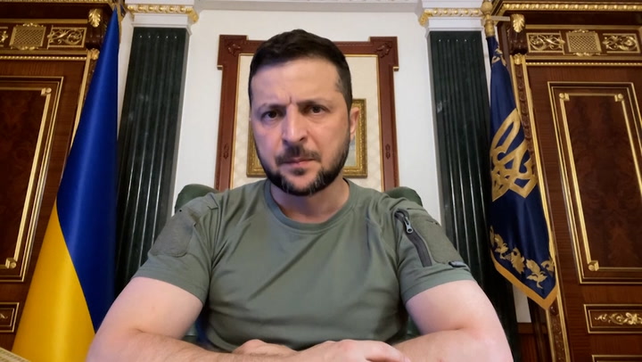 Zelensky says they will push Russian forces 'to the border'