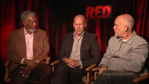 Unscripted With The Cast of Red - Full Interview