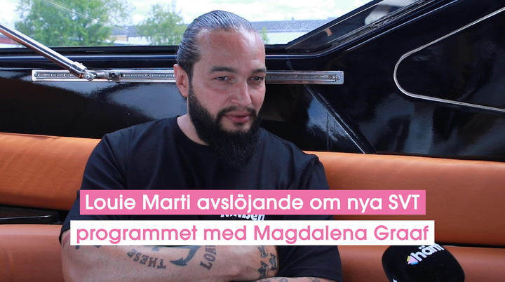Louie Marti avslöjande om nya SVT programmet tillsammans med Magdalena Graaf