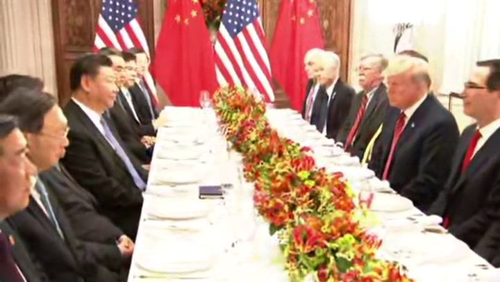 EEUU y China acuerdan alivio en 'guerra comercial' - Fuente: AFP