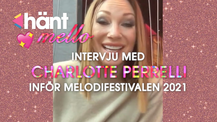 Intervju med Charlotte Perrelli inför Melodifestivalen