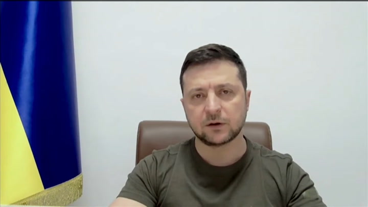 Zelensky pide una zona de exclusión aérea sobre Ucrania