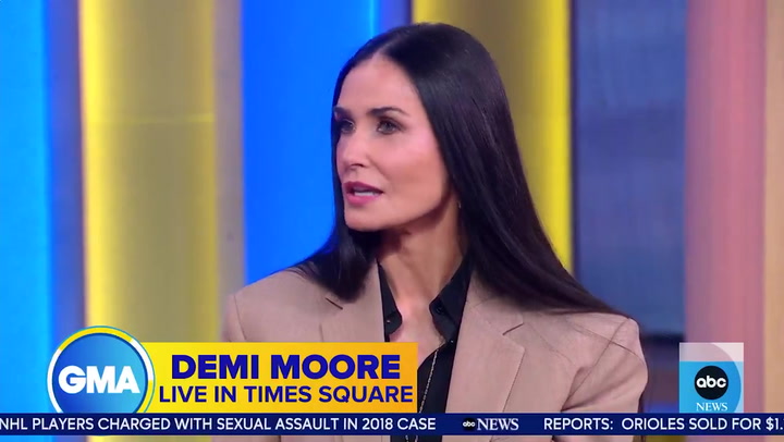 Demi Moore shares positive update on Bruce Willis's health