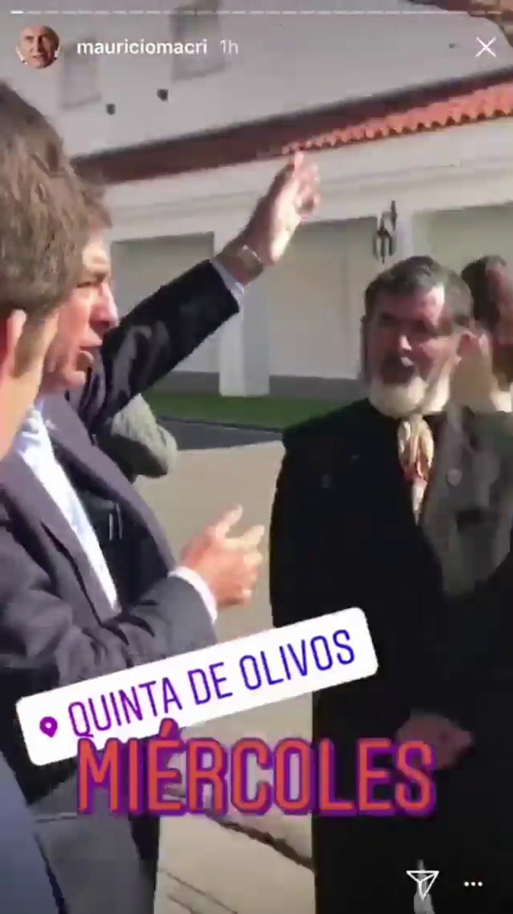 Macri recibió a los recatistas de Catamarca - Fuente: Instagram