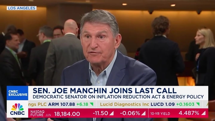Manchin: Biden's Subsidizing EVs with Parts Because We Don't Allow Mining