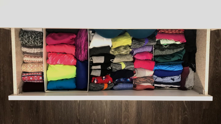 Organizing Dresser Drawers The Easy Way! It's Fun