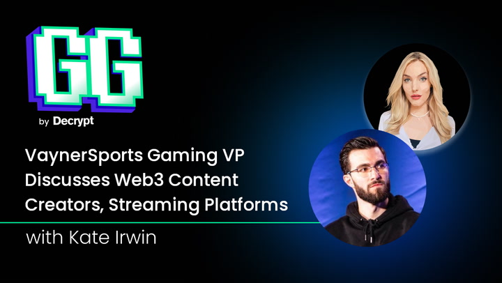 VaynerSports Gaming VP Discusses Web3 Content Creators, Decentralized Streaming