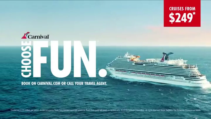 Carnival Cruise Line's "Choose Fun" Commercial