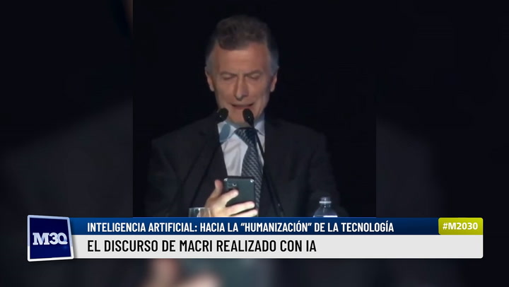 Discurso de Macri realizado con el chat GPT