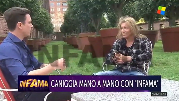 El testimonio de Caniggia - Fuente: América TV