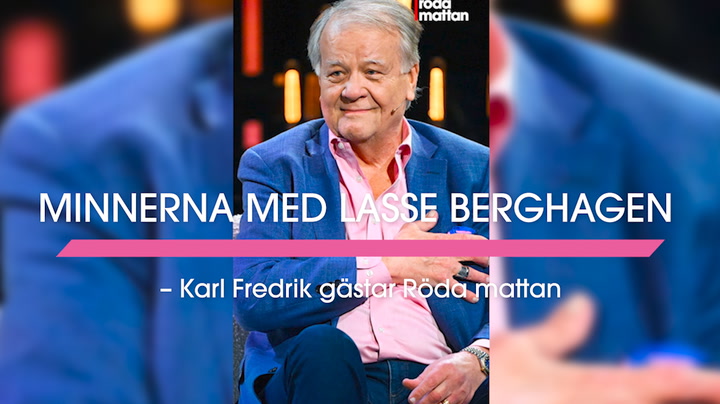 Karl Fredrik minns Lasse Berghagen – avslöjar samtalet