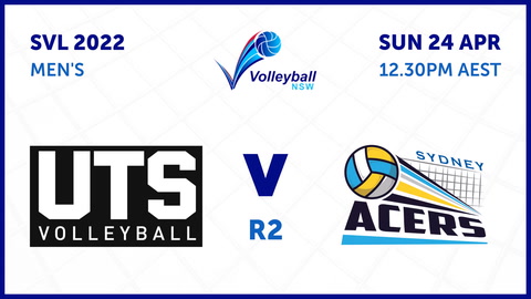 24 April - Sydney Volleyball League - R2 - UTS White v Sydney Acers