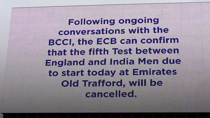 Fifth Test Between England And India Cancelled Over Visitors’ Covid-19 Concerns M199955